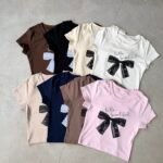baby tee crop moño